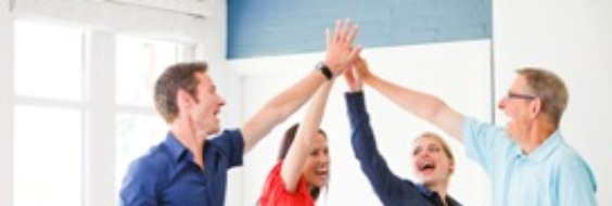 Glæde ved at arbejde i team 